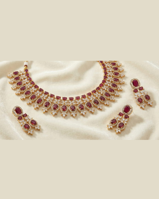 Blush Royale Necklace Set