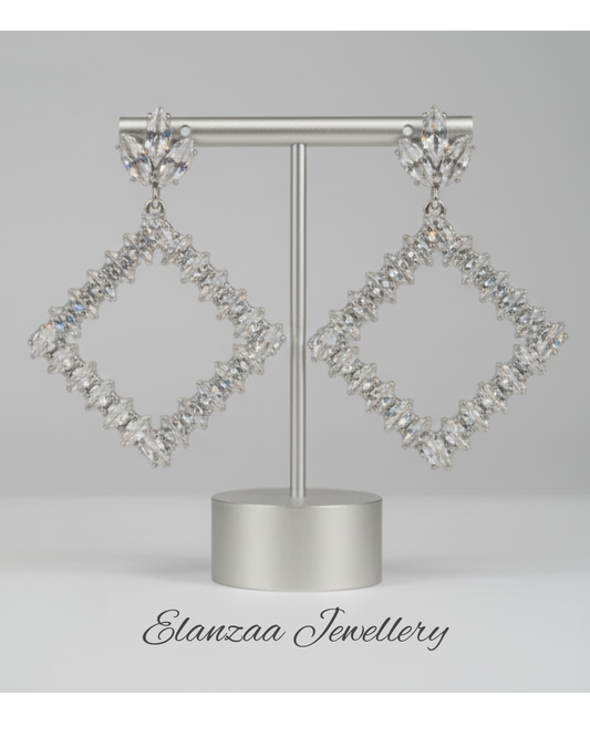 Royal Crystal Square Drops