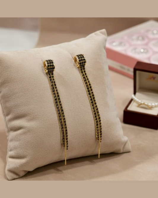 Luxury Black & Gold Drops