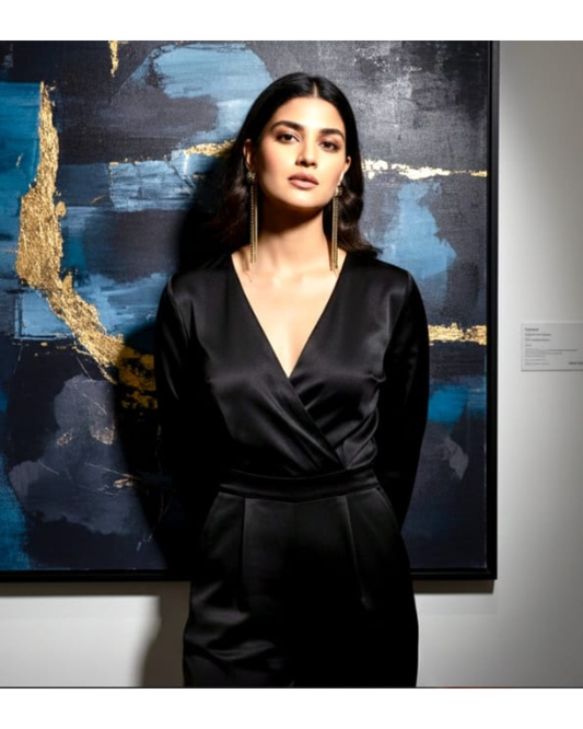 Luxury Black & Gold Drops