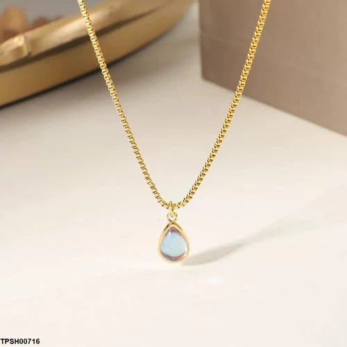 Stainless Steel Tear Drop Pendant